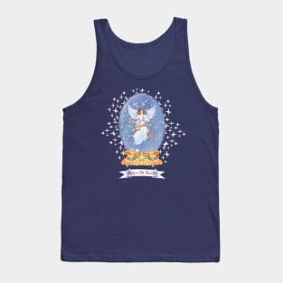 Snow Globe Angel Tank Top